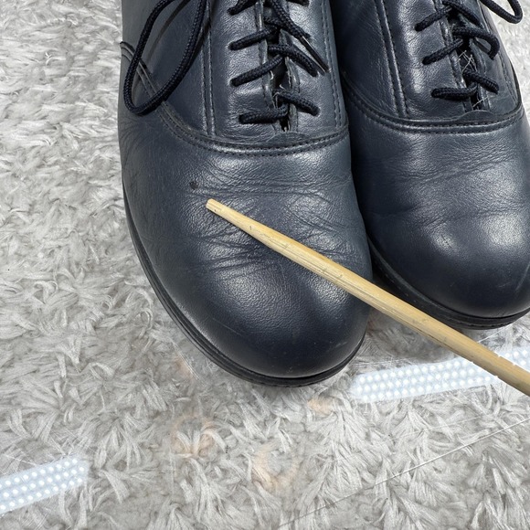 SAS Shoes Womens Size 7 N Narrow Navy Leather Walking Oxford Tripad Comfort - Picture 7 of 15